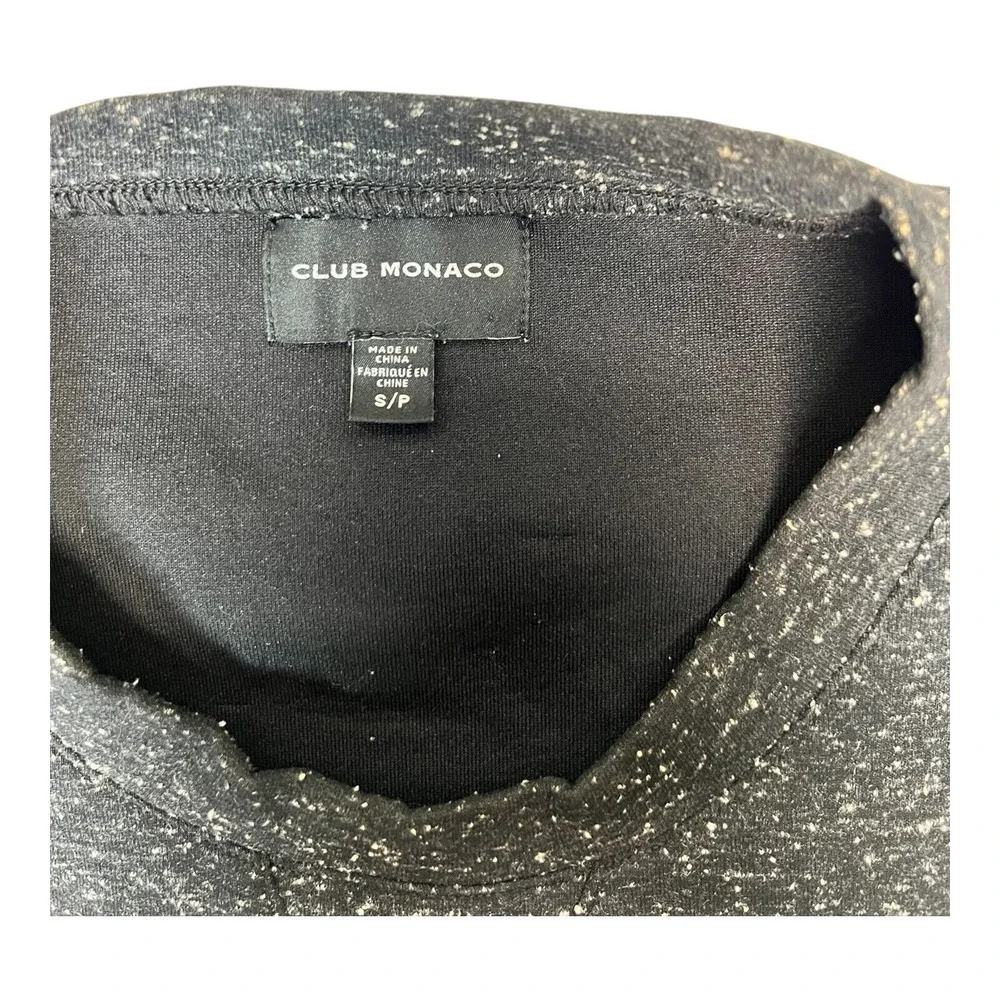 Club Monaco Womens Gray Crewneck Pullover‎ Sweater Size S Small Knit Casual